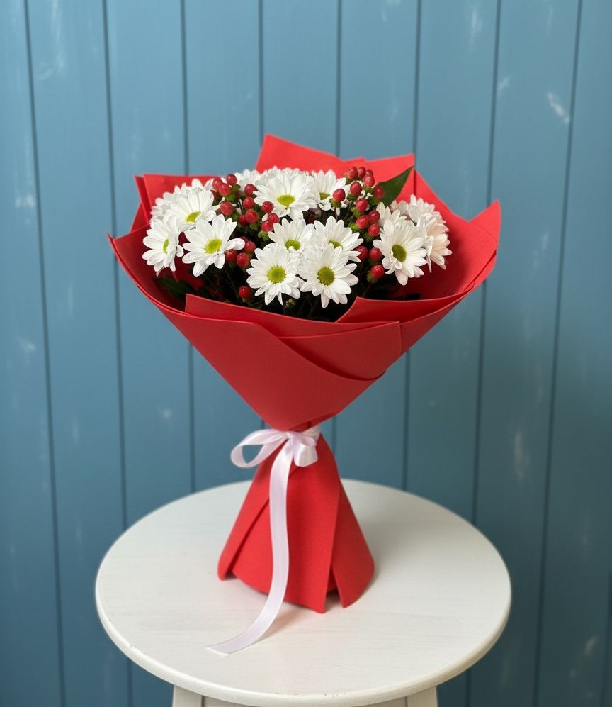 Букет цветов из: Хризантемы в Ботлихе