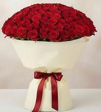 Букет 101 Красная роза Милано в Ботлихе