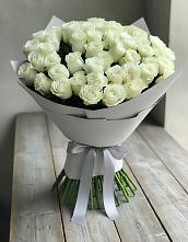 Букет 35 Белых роз в Ботлихе