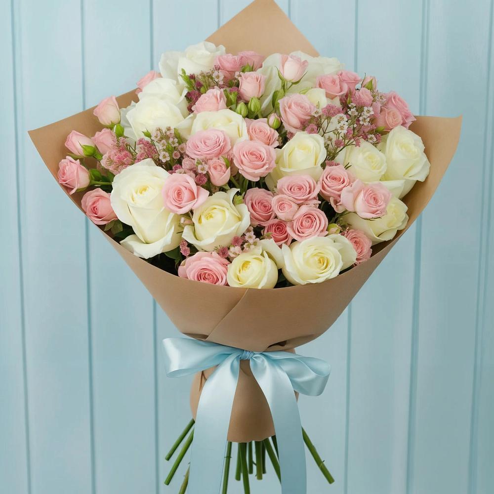 Букет цветов из: Розы в Ботлихе