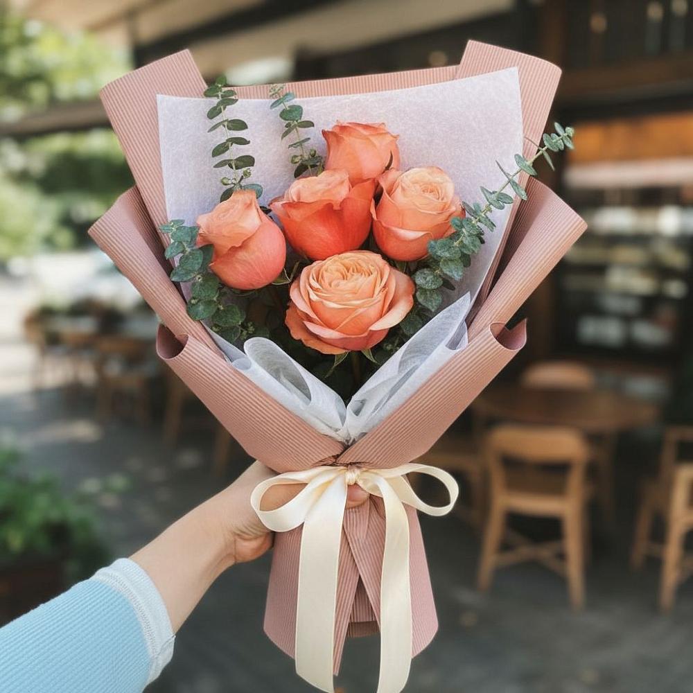 Букет цветов из: Розы в Ботлихе