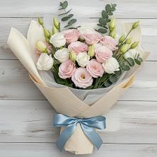 Букет цветов из:  Лизиантусы в Ботлихе