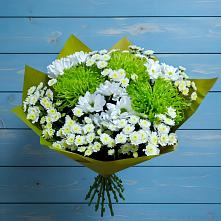 Букет цветов из:  Хризантемы #REPLACE_PRED# Ботлихе
