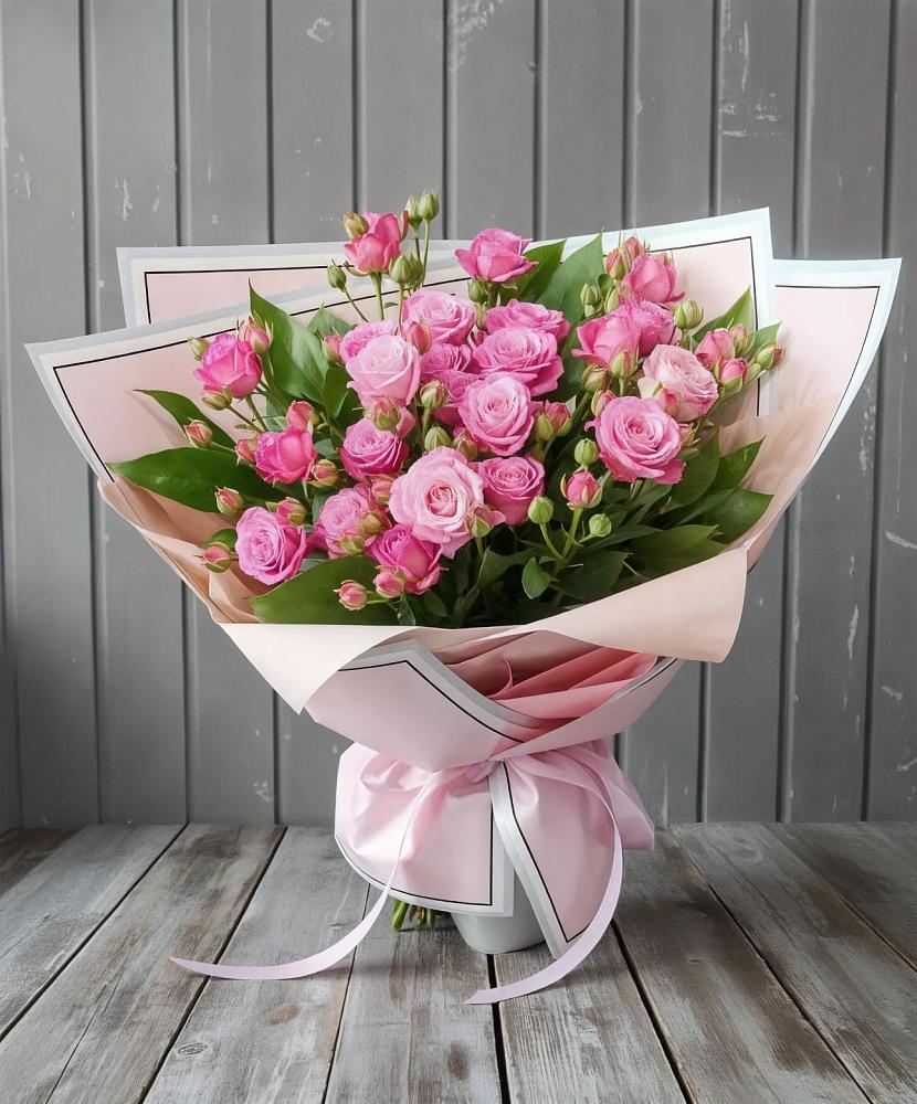 Букет Розовый кустик в Ботлихе