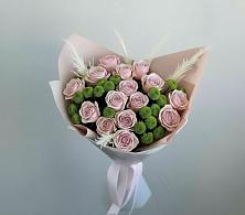 Букет цветов из:  Розы и Хризантемы #REPLACE_PRED# Ботлихе