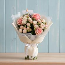 Букет цветов из:  Розы #REPLACE_PRED# Ботлихе