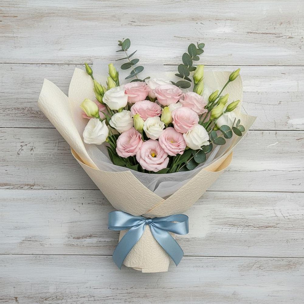 Букет цветов из: Лизиантусы в Ботлихе